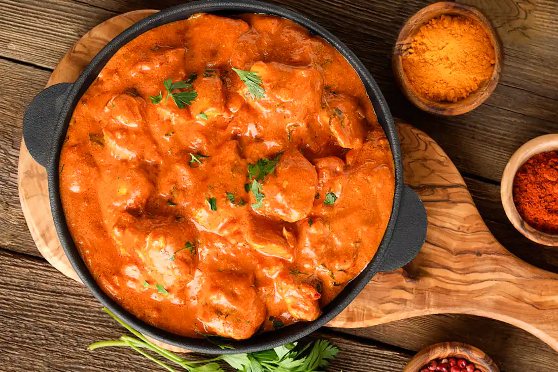 Przepis na butter chicken